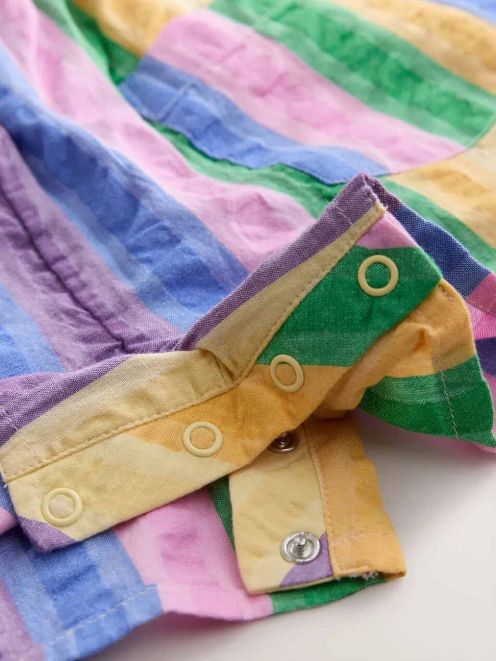 Regenboogstrepen - Sleeveless Playsuit (3mths-7yrs)