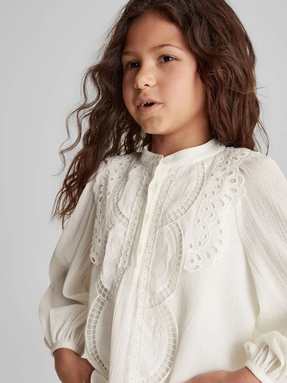 Reiss - Piper Junior - Blouse met borduursel