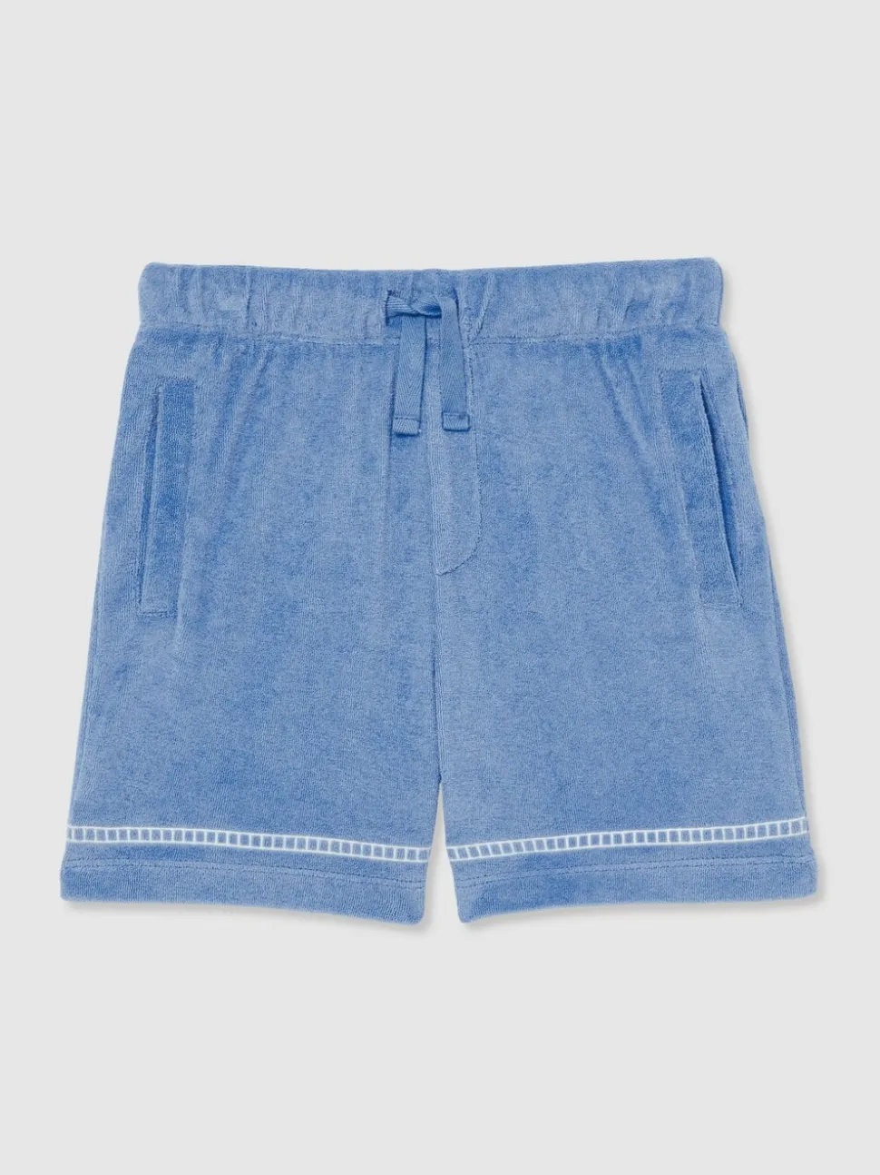 Reiss Chesley Towelling Brand-Embroidered Shorts