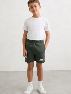 Reiss Evan Cotton-Blend Nature Reserve Shorts