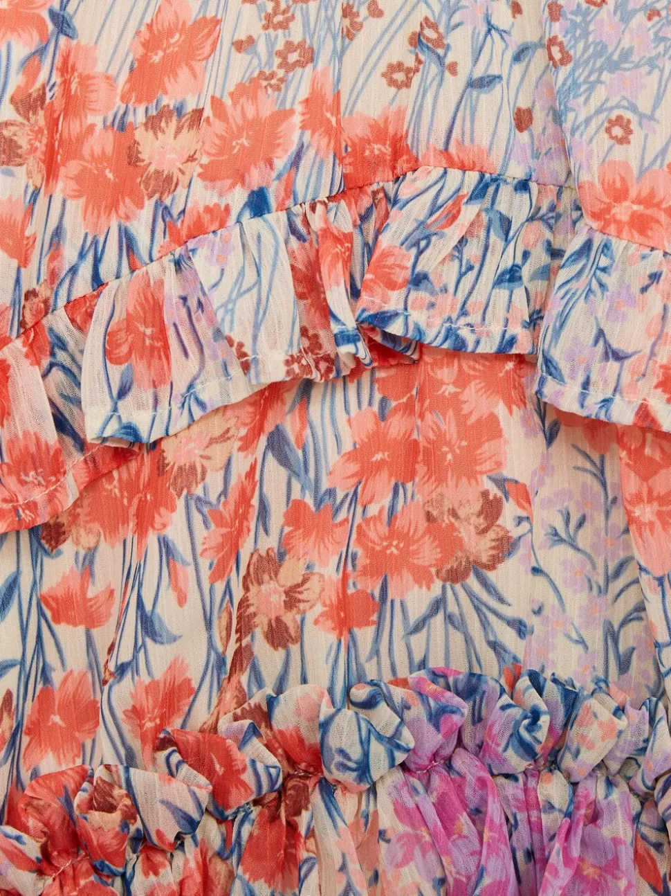 Reiss Hester blouse met bloemenprint