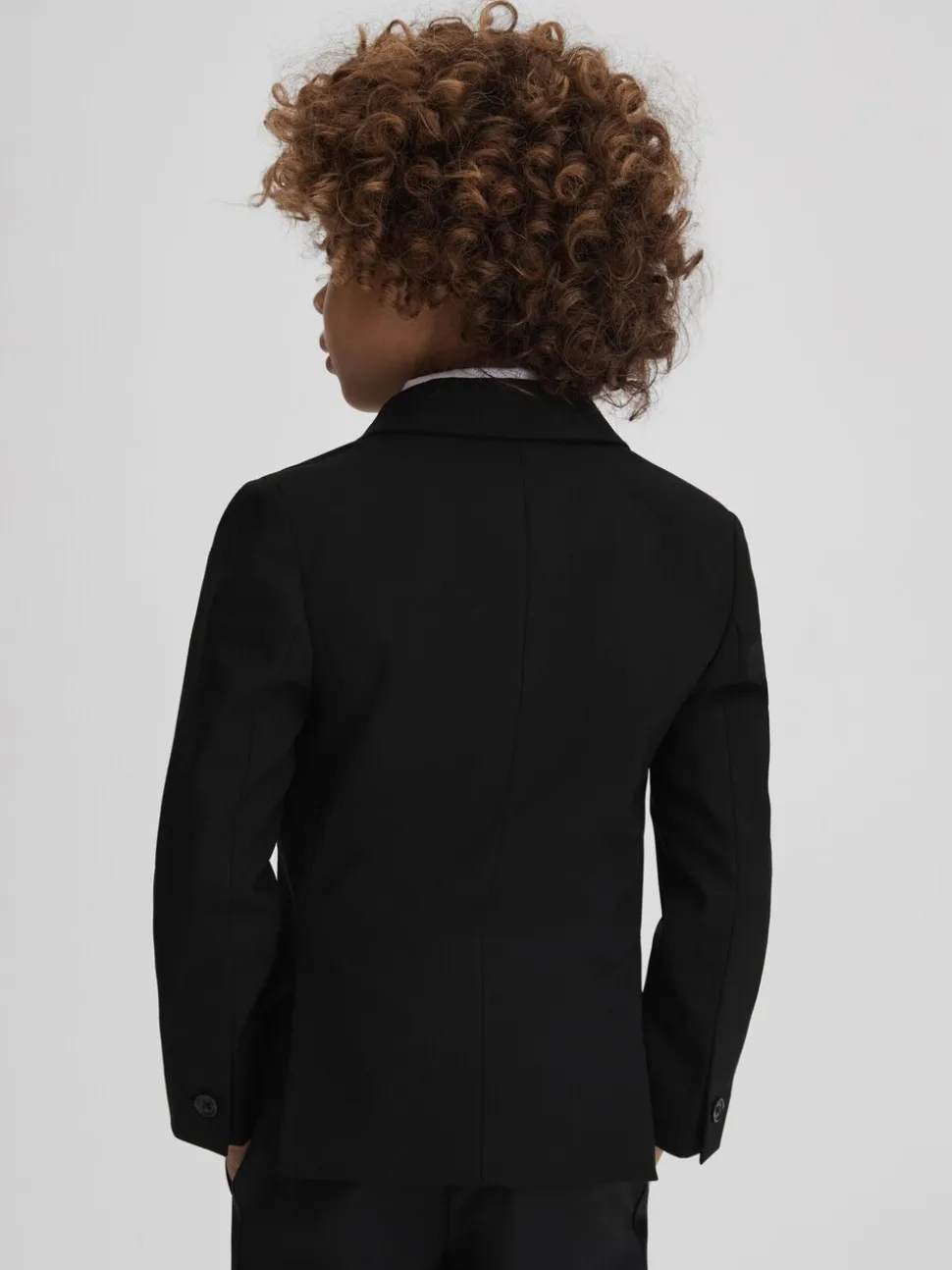 Reiss Knightsbridge Single-Breasted Tuxedo Blazer Wool-Blend