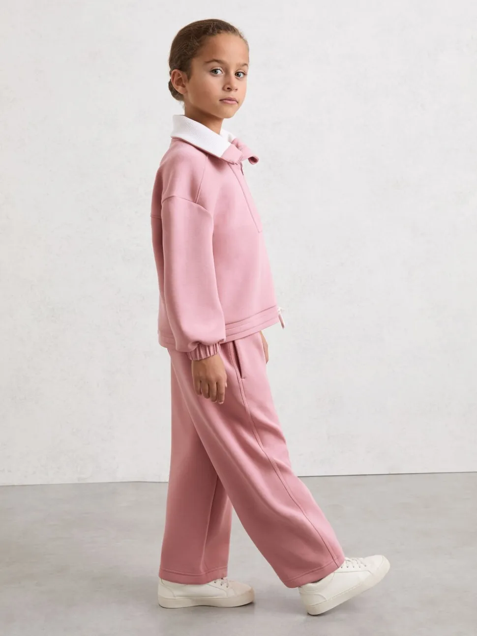 Reiss Laney Wide-Leg Interlock Drawstring Joggers