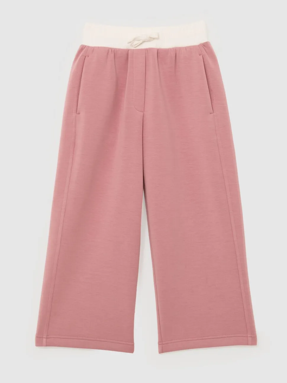 Reiss Laney Wide-Leg Interlock Drawstring Joggers