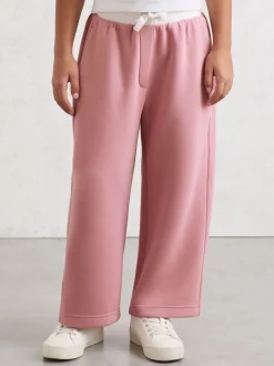 Reiss Laney Wide-Leg Interlock Drawstring Joggers