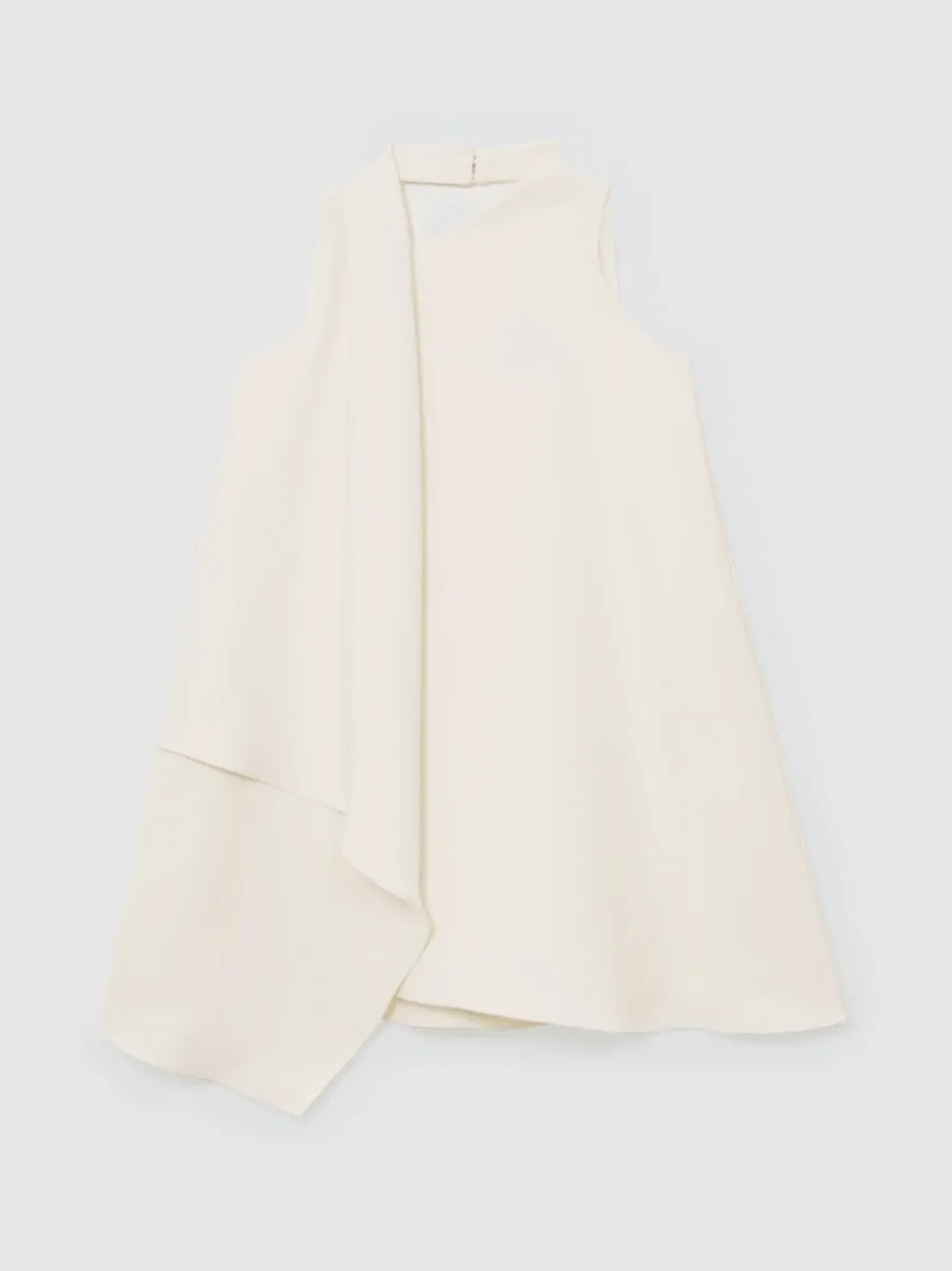 Reiss Zoe Draped Sleeveless Shift Dress