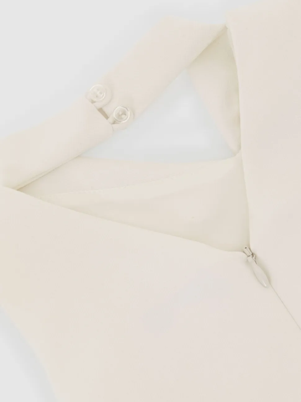 Reiss Zoe Draped Sleeveless Shift Dress