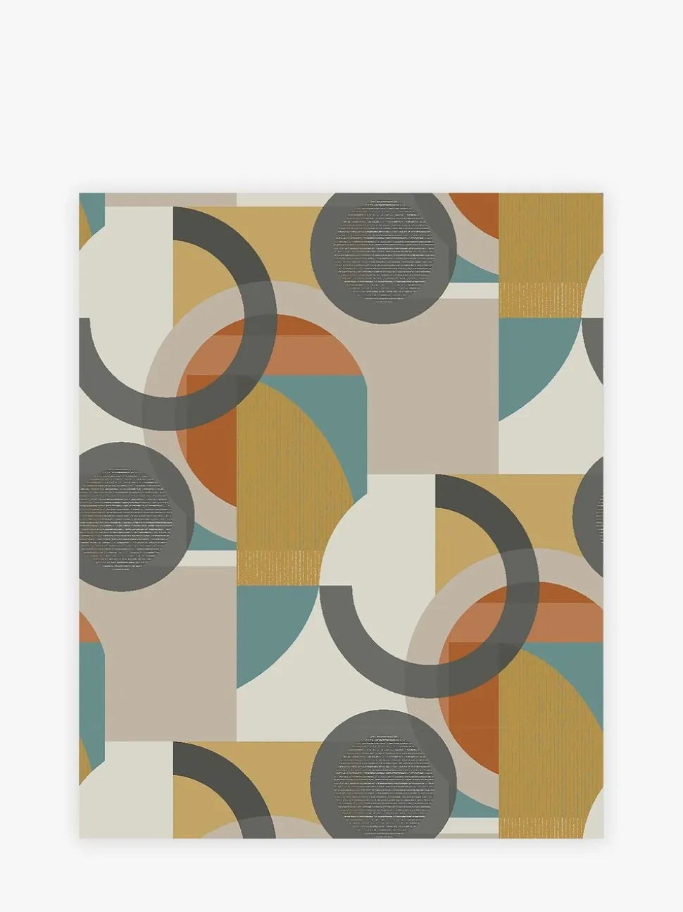 Retro Geometric Shapes 10M Wallpaper
