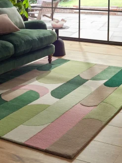 Retro Shapes Tapijt