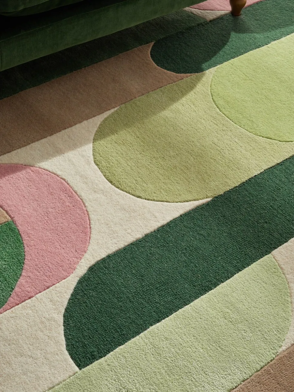 Retro Shapes Tapijt