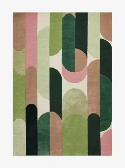 Retro Shapes Tapijt