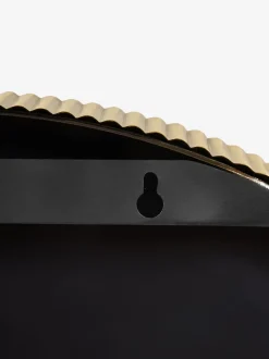 Rib Round Bathroom Wall Mirror