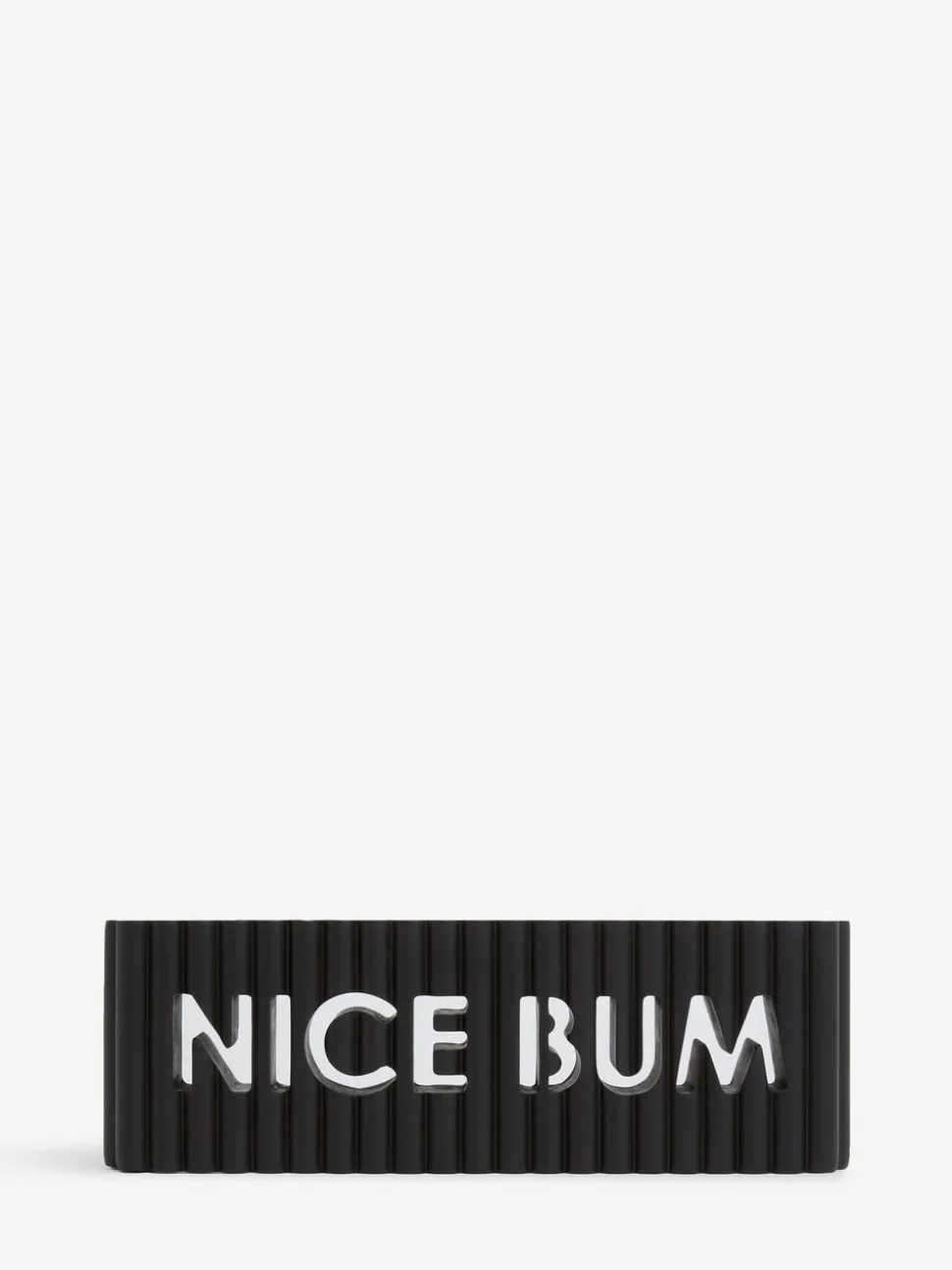Rib Word Block Ornament