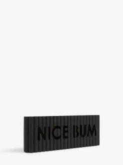 Rib Word Block Ornament