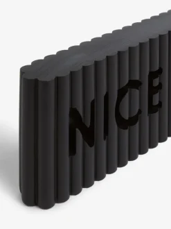 Rib Word Block Ornament