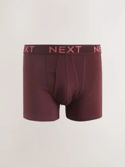 Rich Blue/ Red - Verpakking van 10 - Boxershorts met A-voorkant