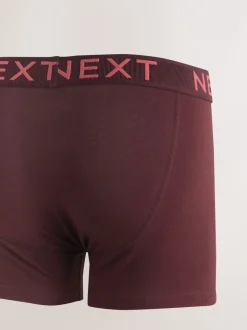 Rich Blue/ Red - Verpakking van 10 - Boxershorts met A-voorkant