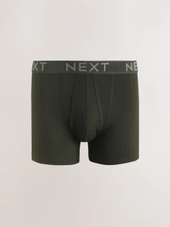 Rich Blue/ Red - Verpakking van 10 - Boxershorts met A-voorkant