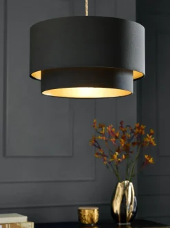 Rico plafondlamp met gemakkelijk te monteren kap