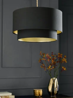 Rico plafondlamp met gemakkelijk te monteren kap