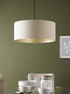 Rico plafondlamp met gemakkelijk te monteren kap