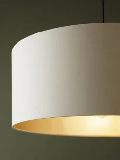 Rico plafondlamp met gemakkelijk te monteren kap