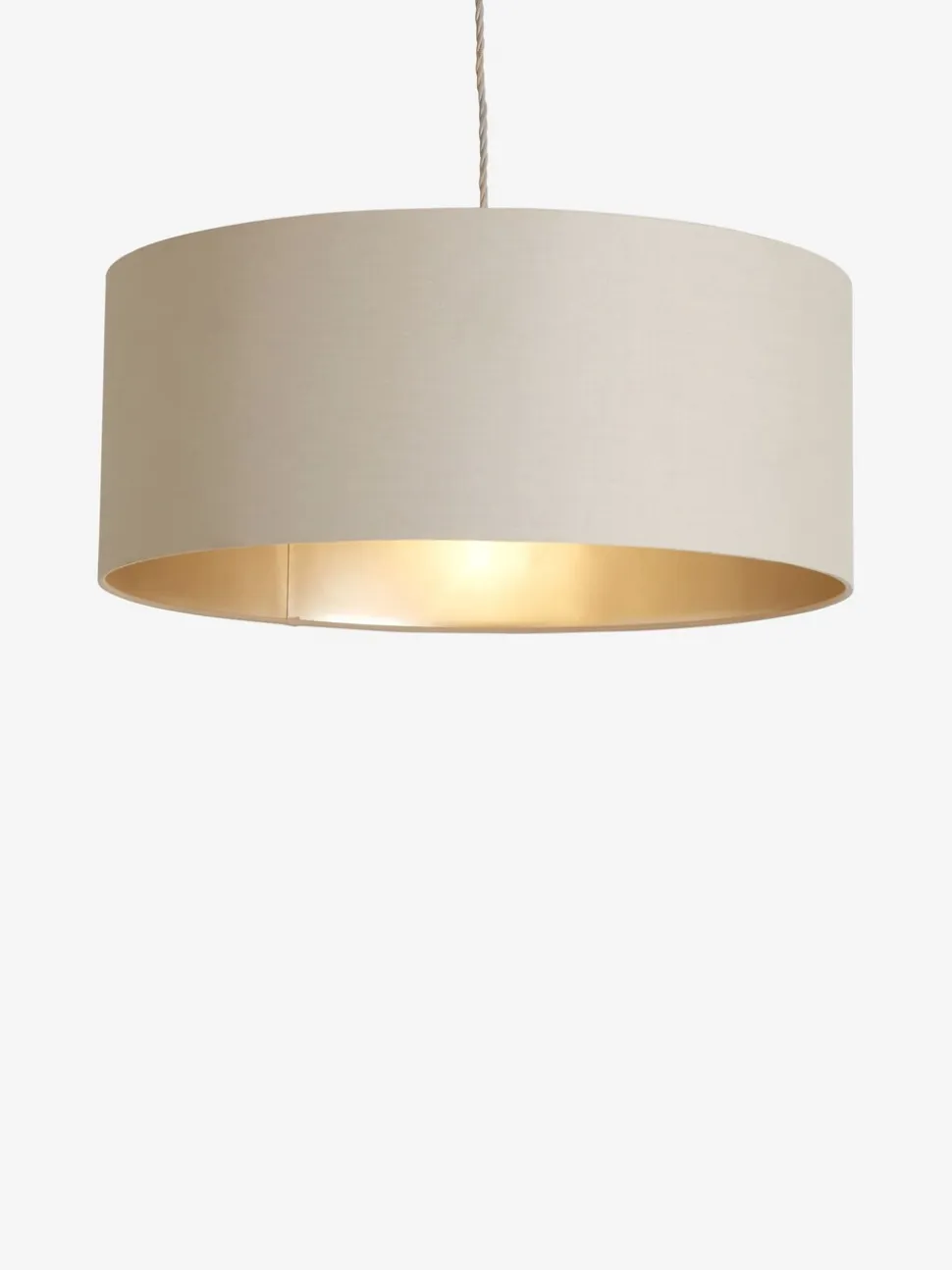 Rico plafondlamp met gemakkelijk te monteren kap