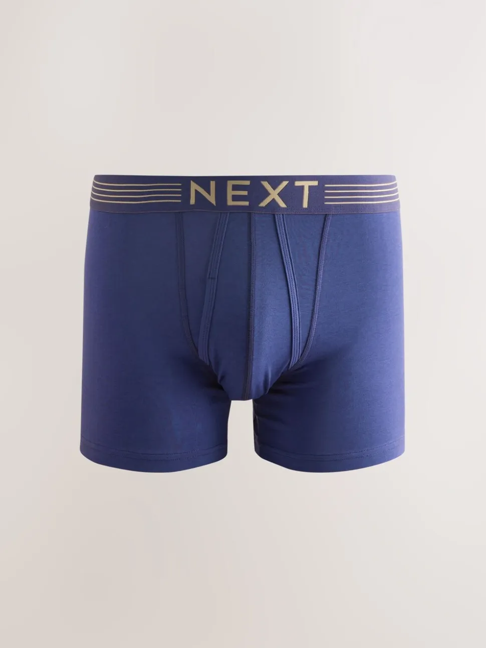 Rijke marineblauw/paars/oranje - Verpakking van 10 - Boxershorts met A-voorkant