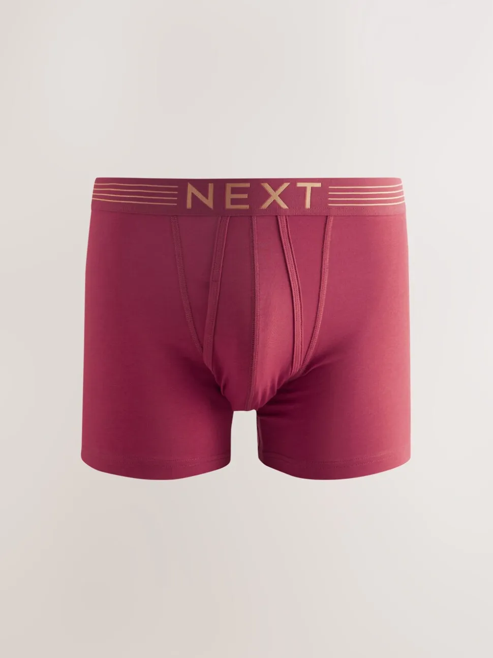 Rijke marineblauw/paars/oranje - Verpakking van 10 - Boxershorts met A-voorkant