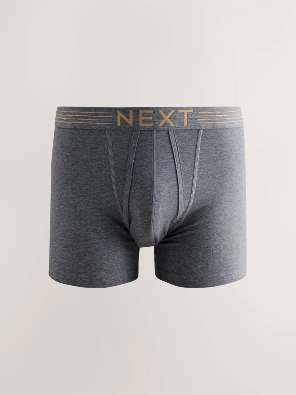 Rijke marineblauw/paars/oranje - Verpakking van 10 - Boxershorts met A-voorkant