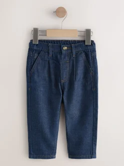 Rinse wash - Jeans met geplooide voorkant (3mnd-7jr)