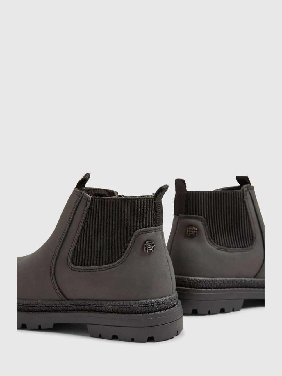 River Island Borg Lined Chelsea Boots