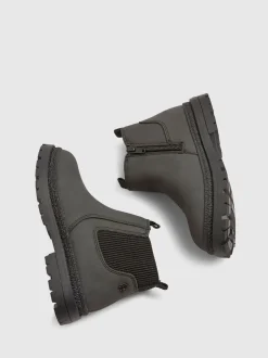 River Island Borg Lined Chelsea Boots