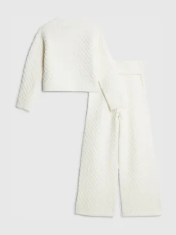 River Island Cable Cardigan & Trousers Set