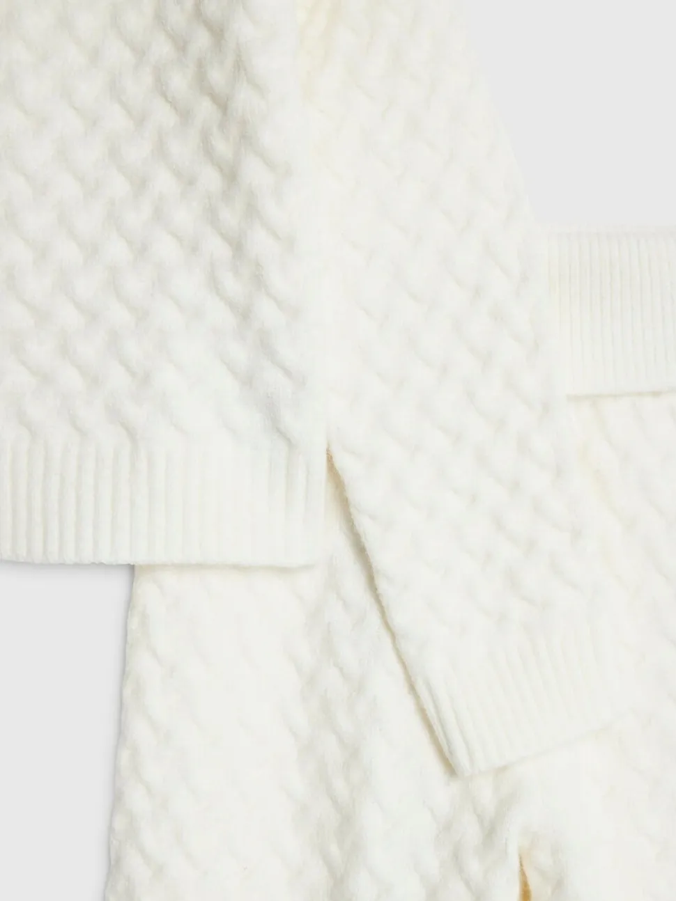 River Island Cable Cardigan & Trousers Set