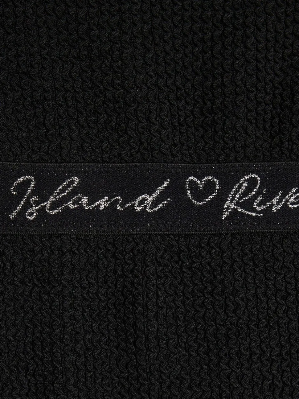 River Island Elastic Textured Swimsuit