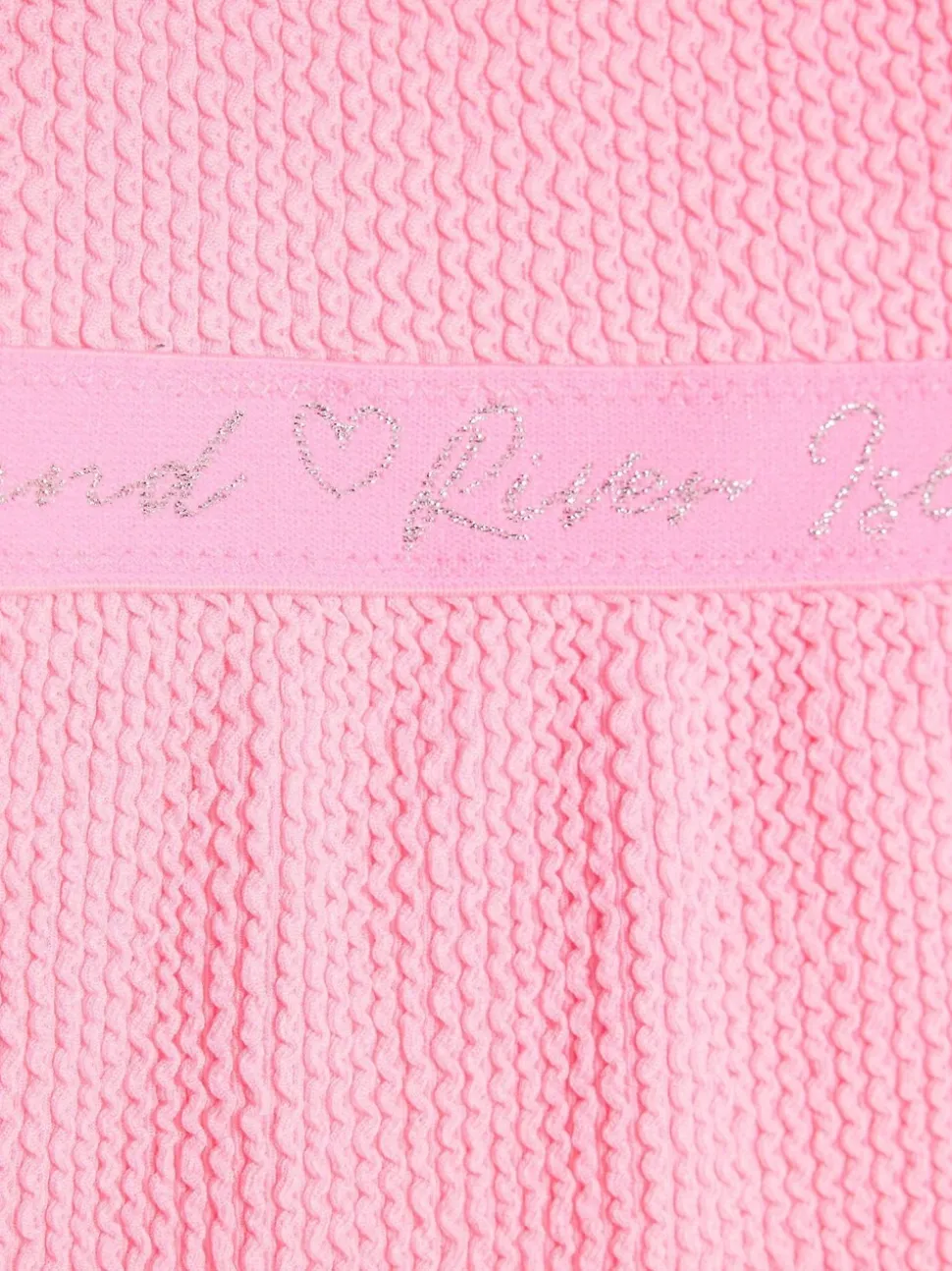 River Island Girls Elastic Textured Swimsuit