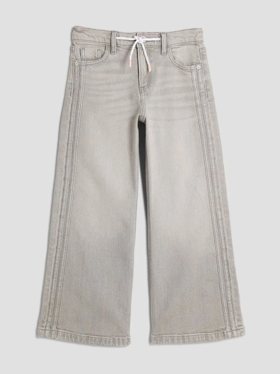 River Island Girls Pull On Wide Jeans