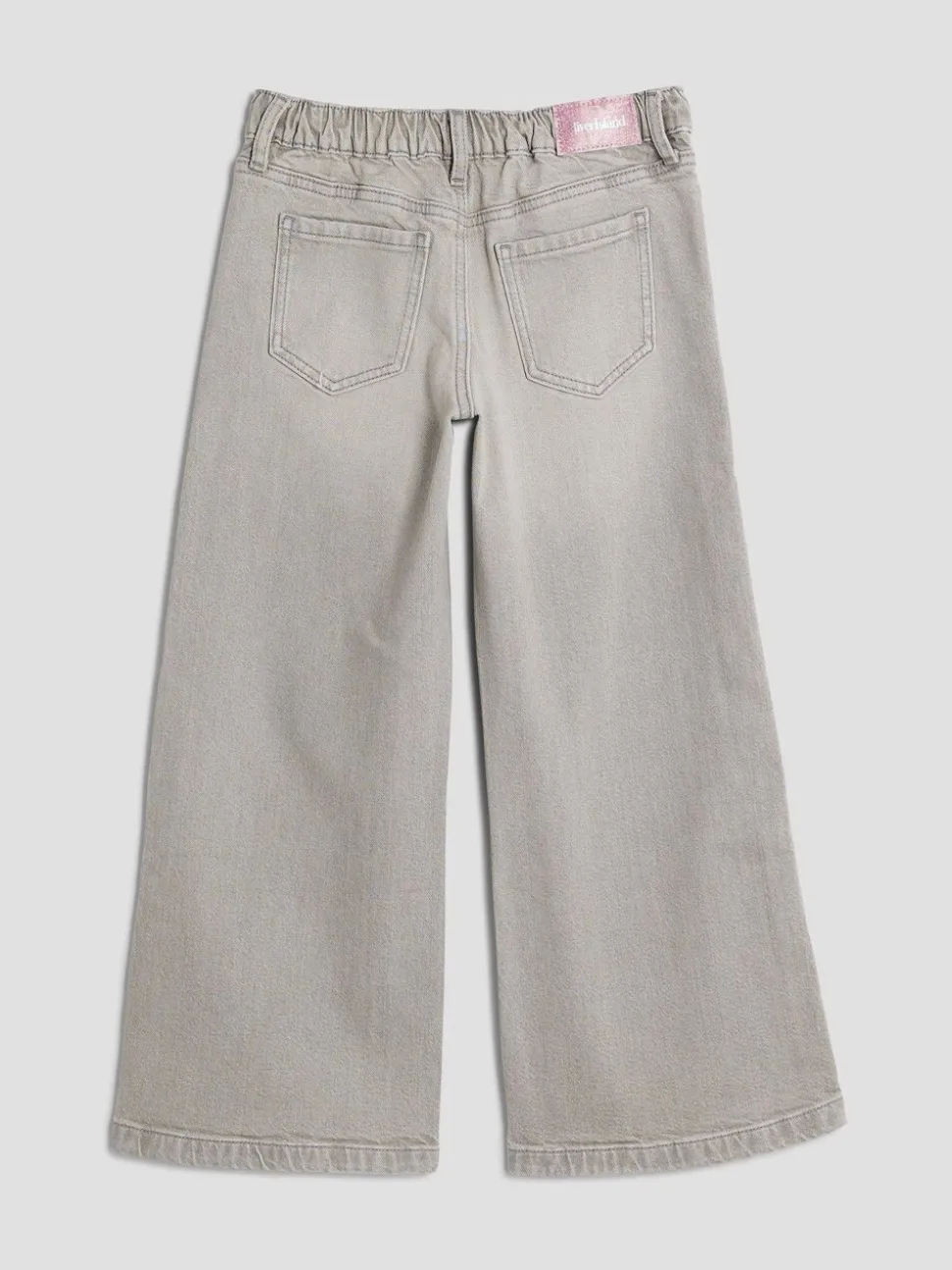 River Island Girls Pull On Wide Jeans