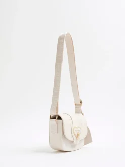 River Island Heartlock tas met monogram voor meisjes