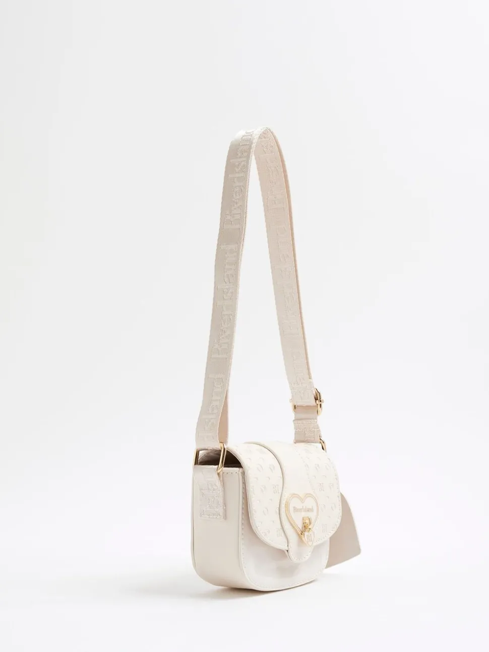 River Island Heartlock tas met monogram voor meisjes