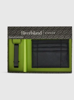 River Island Leather Card Holder Gift Set