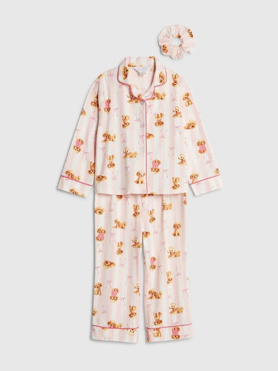 River Island Long Sleeve Puppy Pyjamas