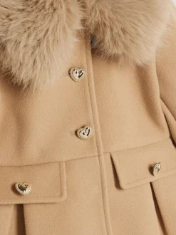 River Island Longline Wool Coat