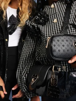 River Island Monogram Heartlock Kendal Bag