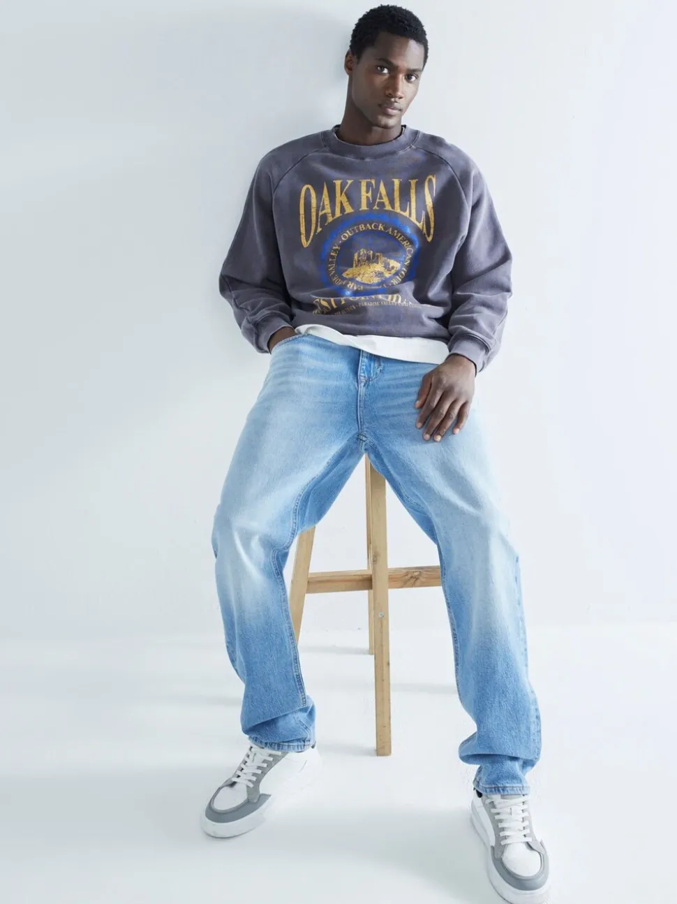River Island stretch jeans met rechte pasvorm