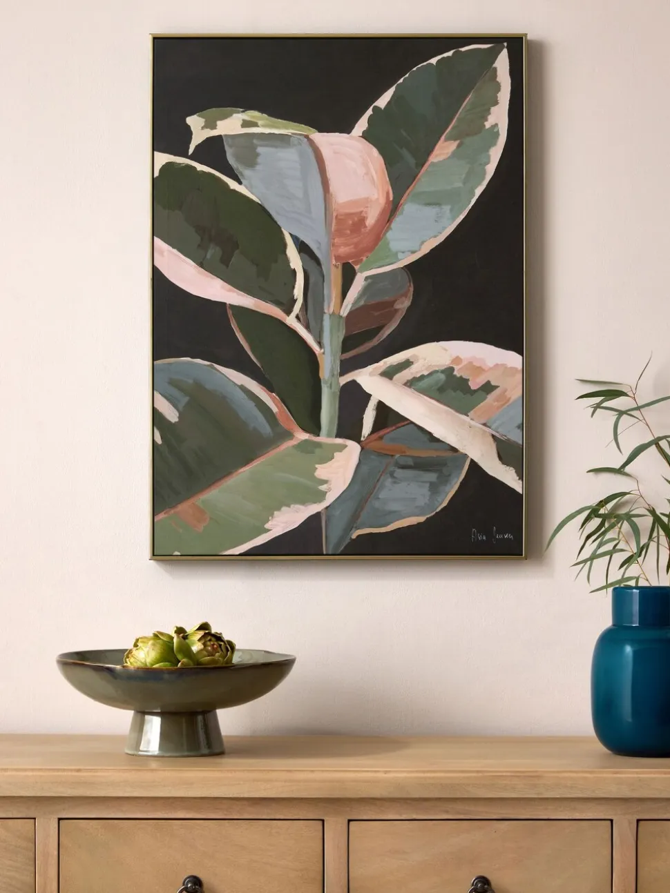 Robusta Botanical Plant Wall Art
