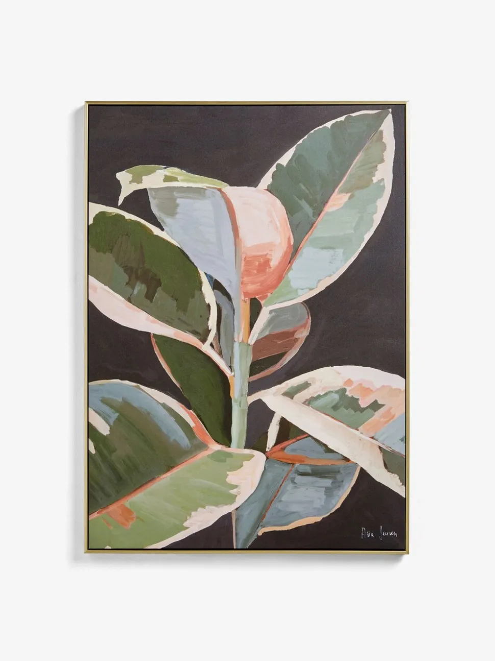 Robusta Botanical Plant Wall Art