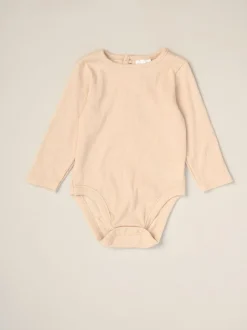Rock-A-Bye Baby Boutique Baby Borg witte bretelbroeken bodysuit en hoedenset 3 -delig