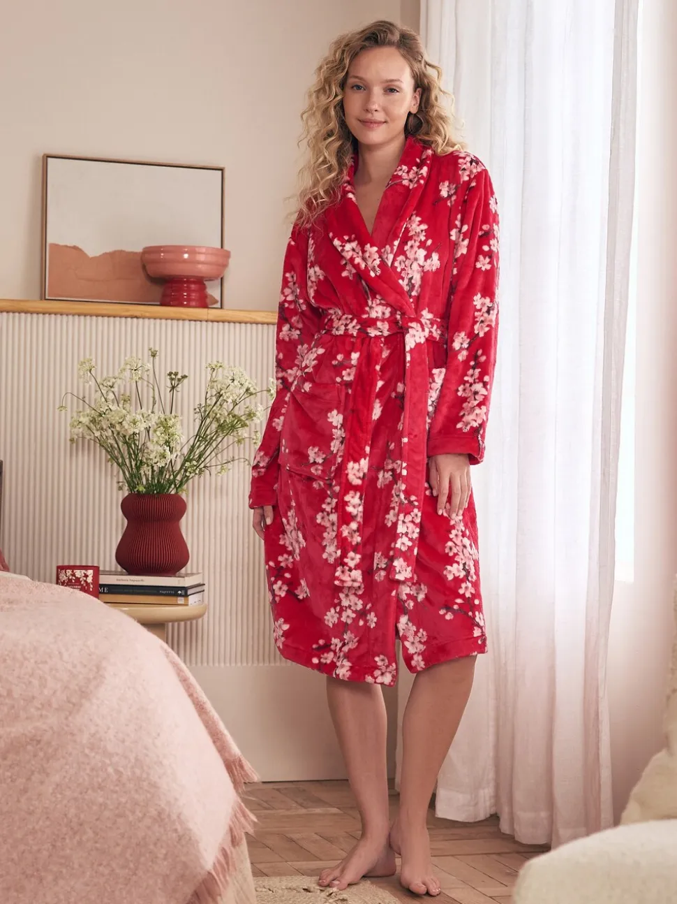 Rode kers - Bath & Body Works Blossom Cosy Robe